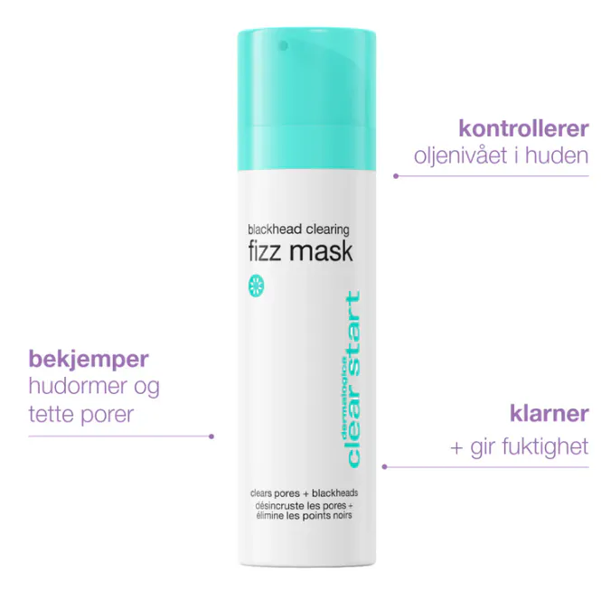 Hovedbilde blackhead clearing fizz mask